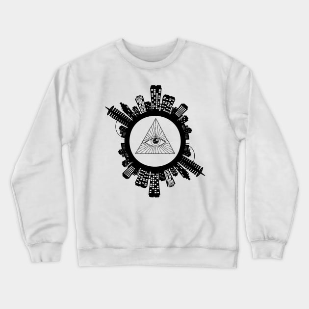 EYE URBAN Crewneck Sweatshirt by zackmuse1